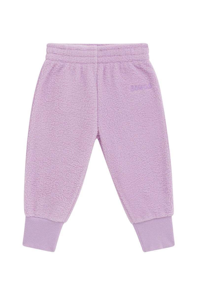 Bonds Teddy Fleece Trackie Cotton Purple Pansy