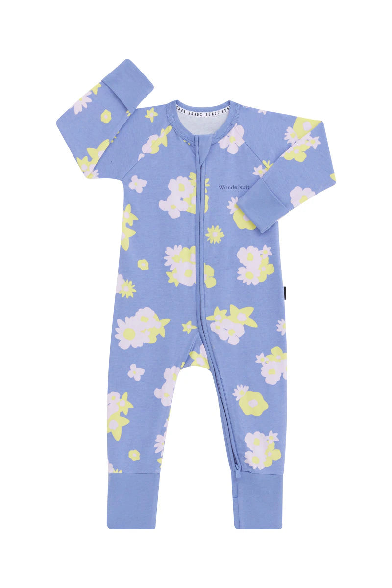 Bonds Zip Wondersuit Garden Club Blue – Outlet Shop For Kids