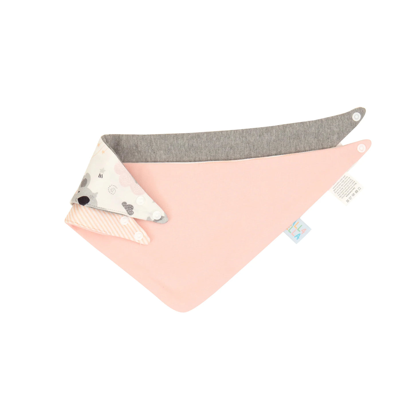 All 4 Ella Bandana Bibs 2 Pack - Koala