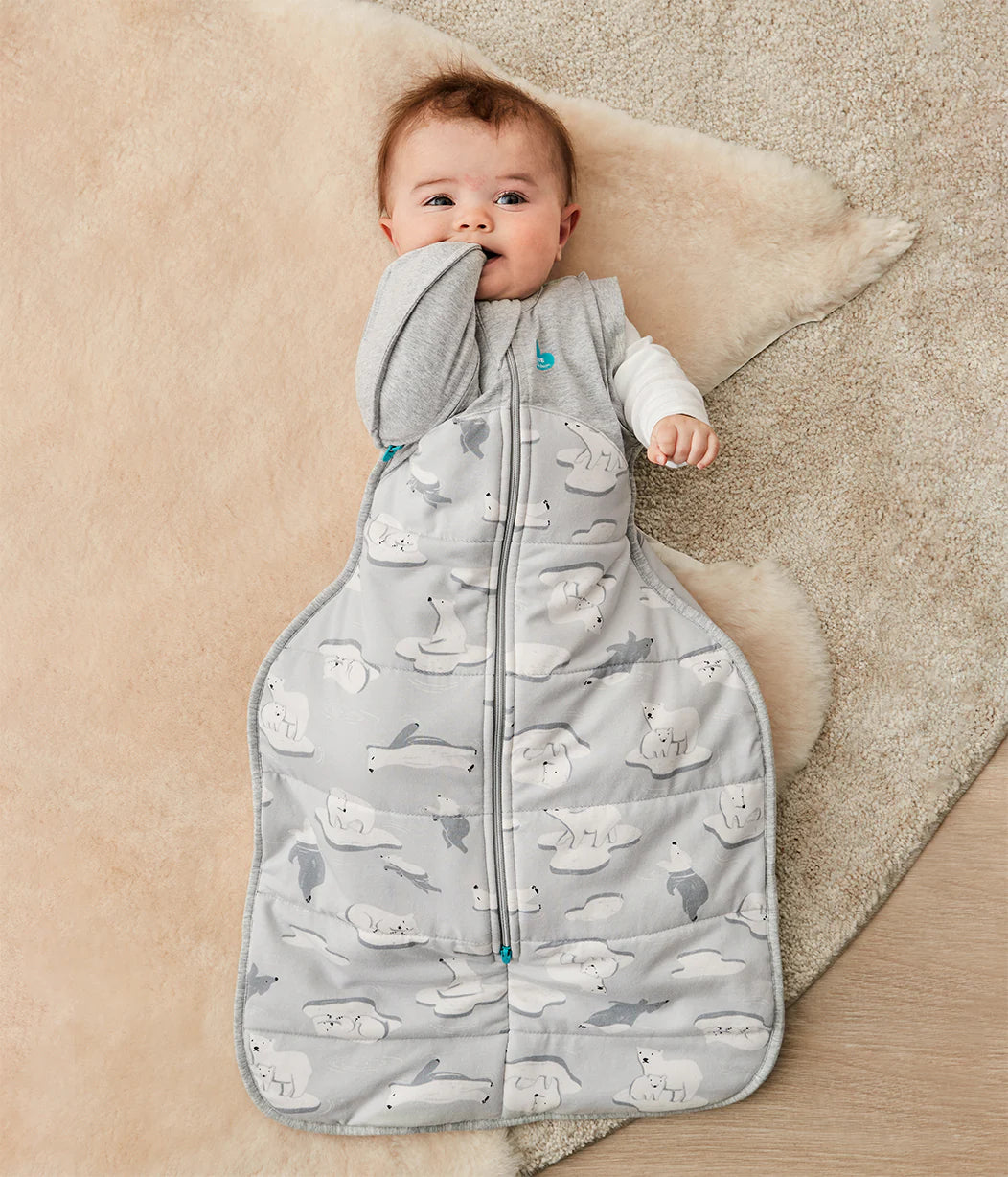 Love To Dream Swaddle Up™ Transition Bag Quilted Cotton 3.5 TOG - Grey South Pole