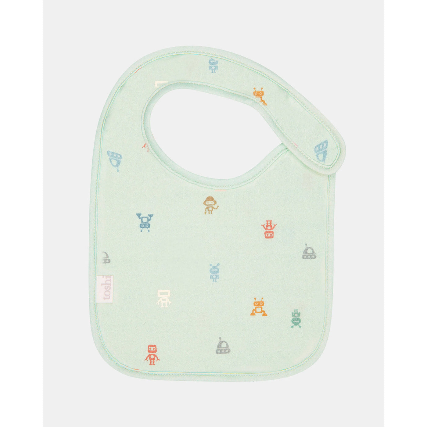 Toshi Baby Bib Classic - Cyborg Thyme