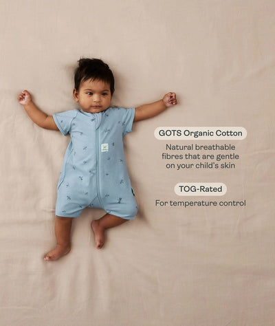 ergoPouch Australia Short Sleeve Layer 0.2 TOG - Daisies