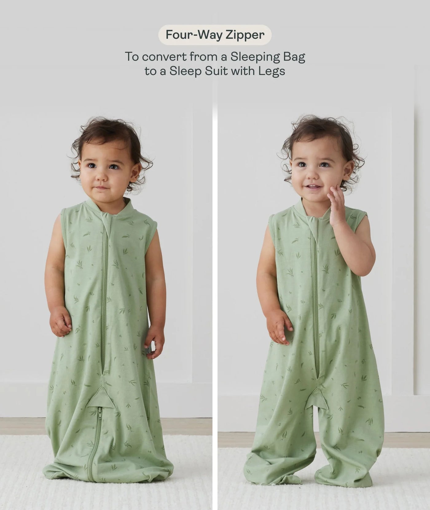 ergoPouch Australia Sleep Suit Bag 0.2 TOG - Willow