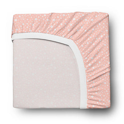 Love To Dream Fitted Cot/Crib Sheet Twin Pack - Pink
