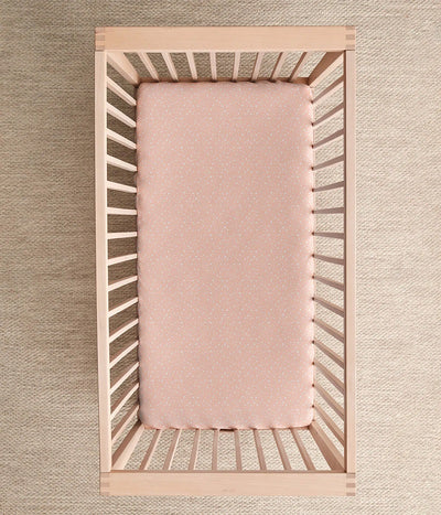Love To Dream Fitted Cot/Crib Sheet Twin Pack - Pink