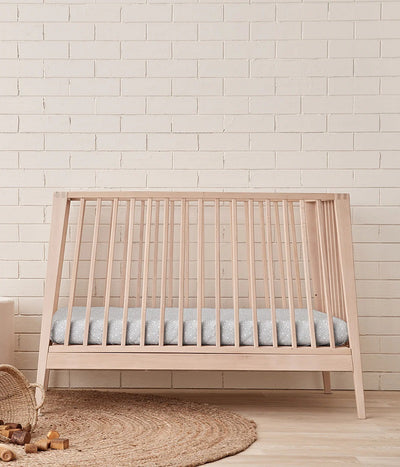 Love To Dream Fitted Cot/Crib Sheet Twin Pack - Grey
