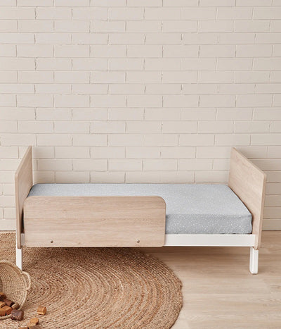 Love To Dream Fitted Cot/Crib Sheet Twin Pack - Grey