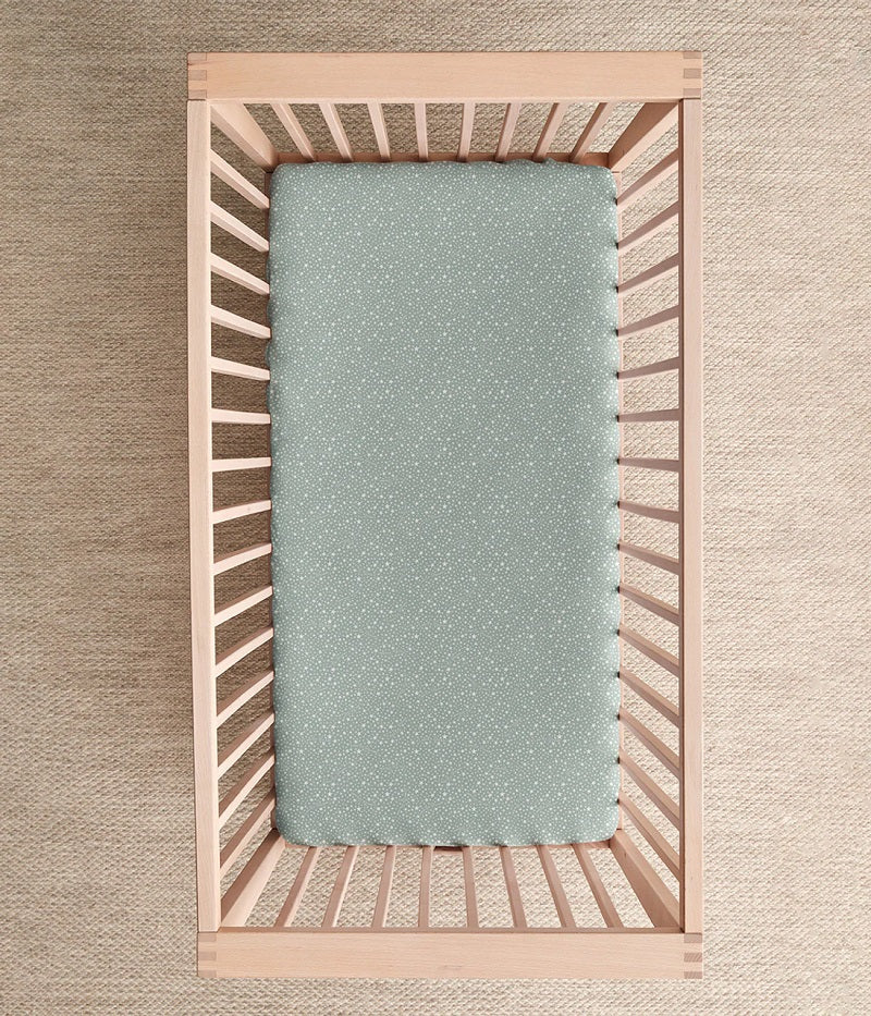 Love To Dream Fitted Cot/Crib Sheet Twin Pack - Green