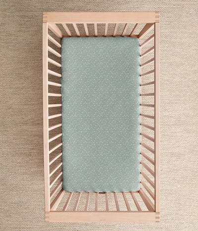 Love To Dream Fitted Cot/Crib Sheet Twin Pack - Green