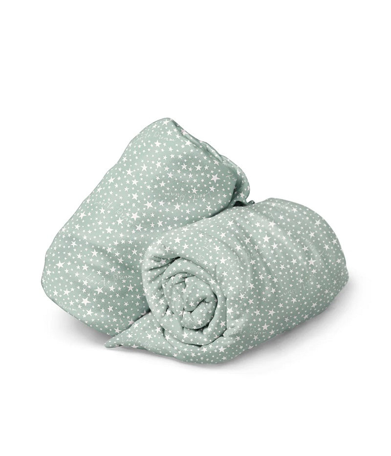 Love To Dream Fitted Bassinet/Basket Sheet Twin Pack - Green