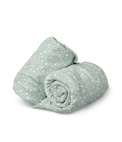 Love To Dream Fitted Bassinet/Basket Sheet Twin Pack - Green