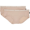 Bonds Womens Hipster Boyleg 2 Pack - Blush