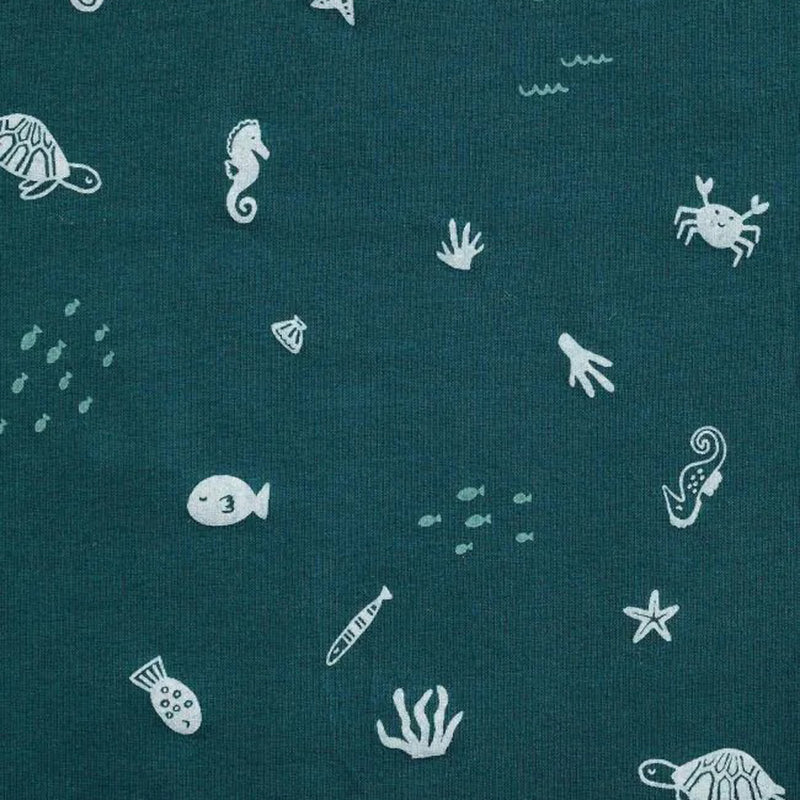 ergoPouch Australia Sheeting Sleeping Bag 1.0 TOG - Ocean