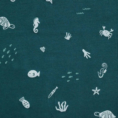 ergoPouch Australia Sheeting Sleeping Bag 1.0 TOG - Ocean