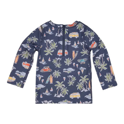 Toshi Swim Baby Rashie Long Sleeve Classic - Surf Twilight
