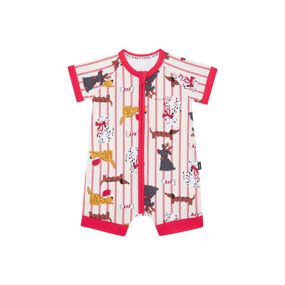 Bonds Zip Romper -  Puppies For Christmas Marscapone