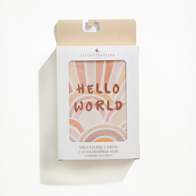 Living Textiles Milestone cards - Bohemian Bliss
