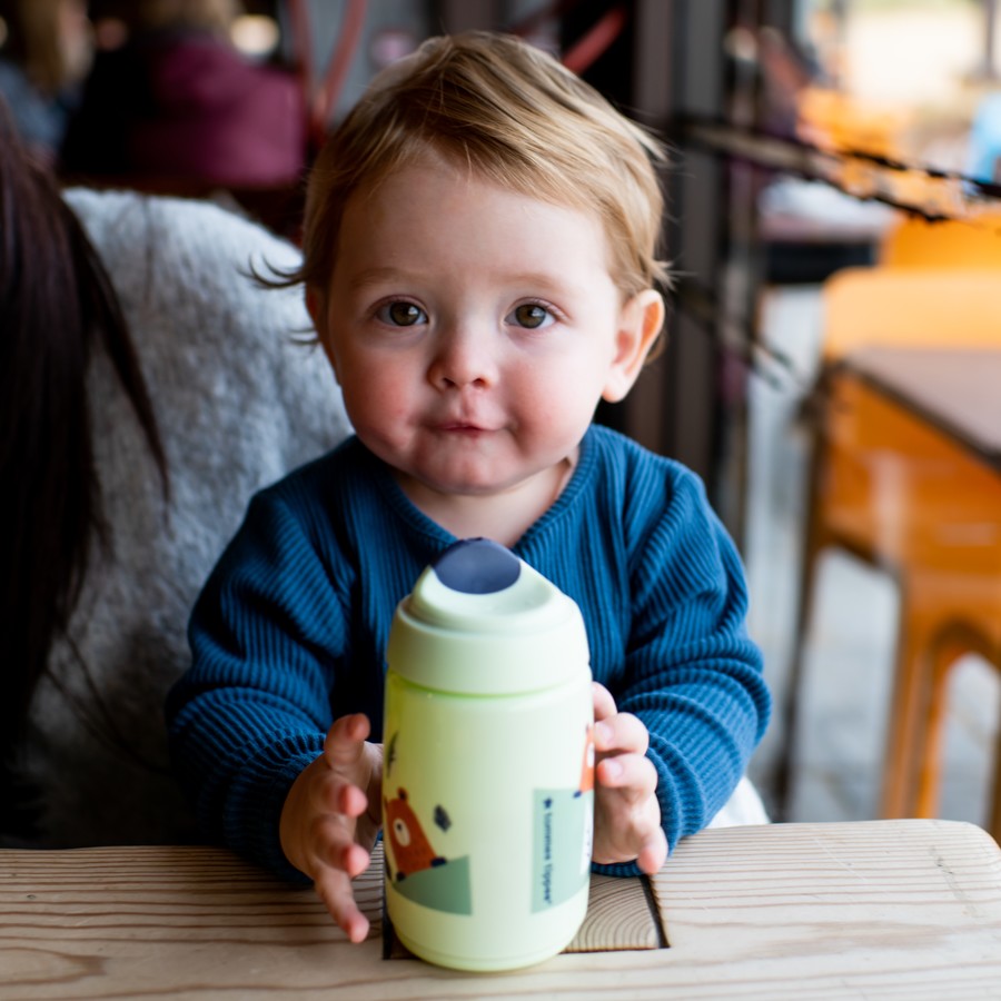 Tommee Tippee Superstar Sipper Training Cup 390ml 12m+ - Lime Bear