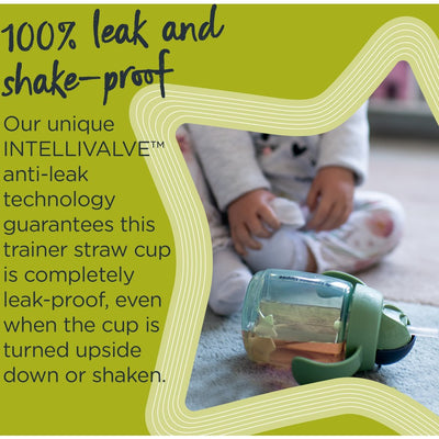 Tommee Tippee Toddler Cup Weighted Straw 300ml 6m+ - Green