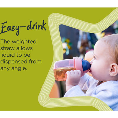 Tommee Tippee Toddler Cup Weighted Straw 300ml 6m+ - Green