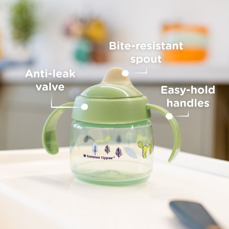 Tommee Tippee Superstar Baby Trainer Sippy Cup 190ml 4m+ - Blue
