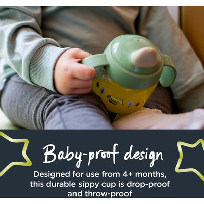 Tommee Tippee Superstar Baby Trainer Sippy Cup 190ml 4m+ - Blue