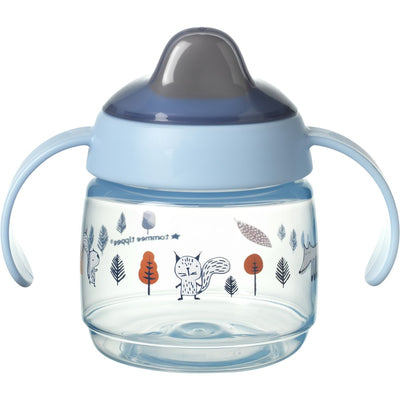 Tommee Tippee Superstar Baby Trainer Sippy Cup 190ml 4m+ - Blue