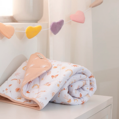 Living Textiles Bunting Decoration - Bohemian Bliss/Hearts