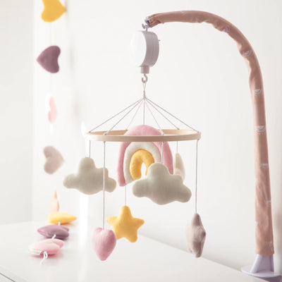 Living Textiles Bunting Decoration - Bohemian Bliss/Hearts