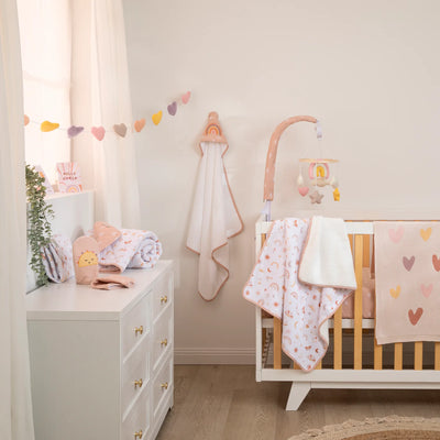 Living Textiles Bunting Decoration - Bohemian Bliss/Hearts