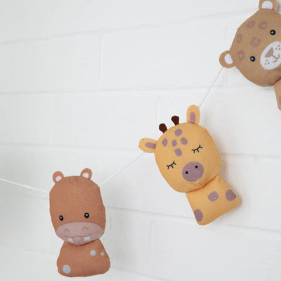 Living Textiles Bunting Decoration - Wild Safari/Animals