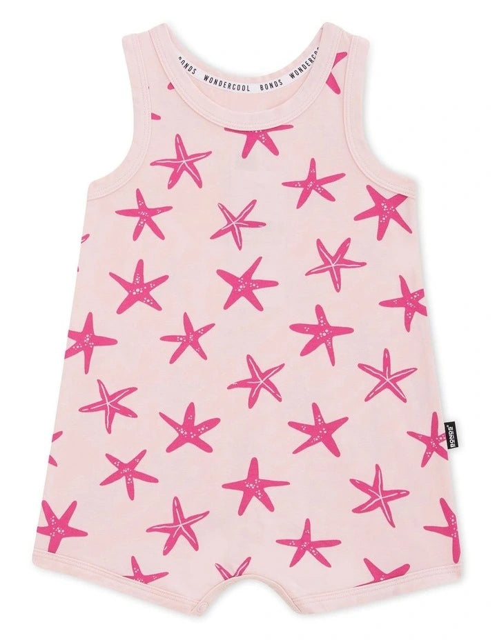 Bonds Wondercool Hot Day Suit - Starfish Sparkle