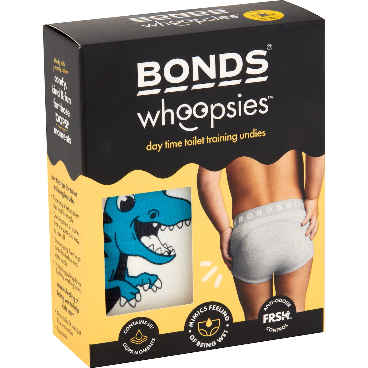 Bonds Whoopsies Toilet Training Undies 1 Pack - Dino