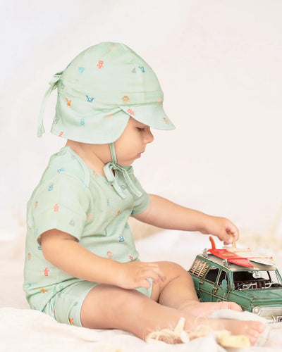 Toshi Onesie Short Sleeve Classic - Cyborg Thyme