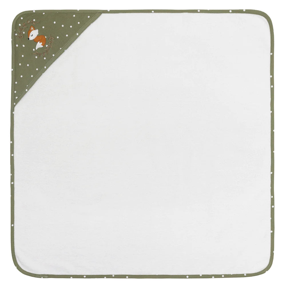 Living Textiles Jersey Hooded Towel - Forest Retreat