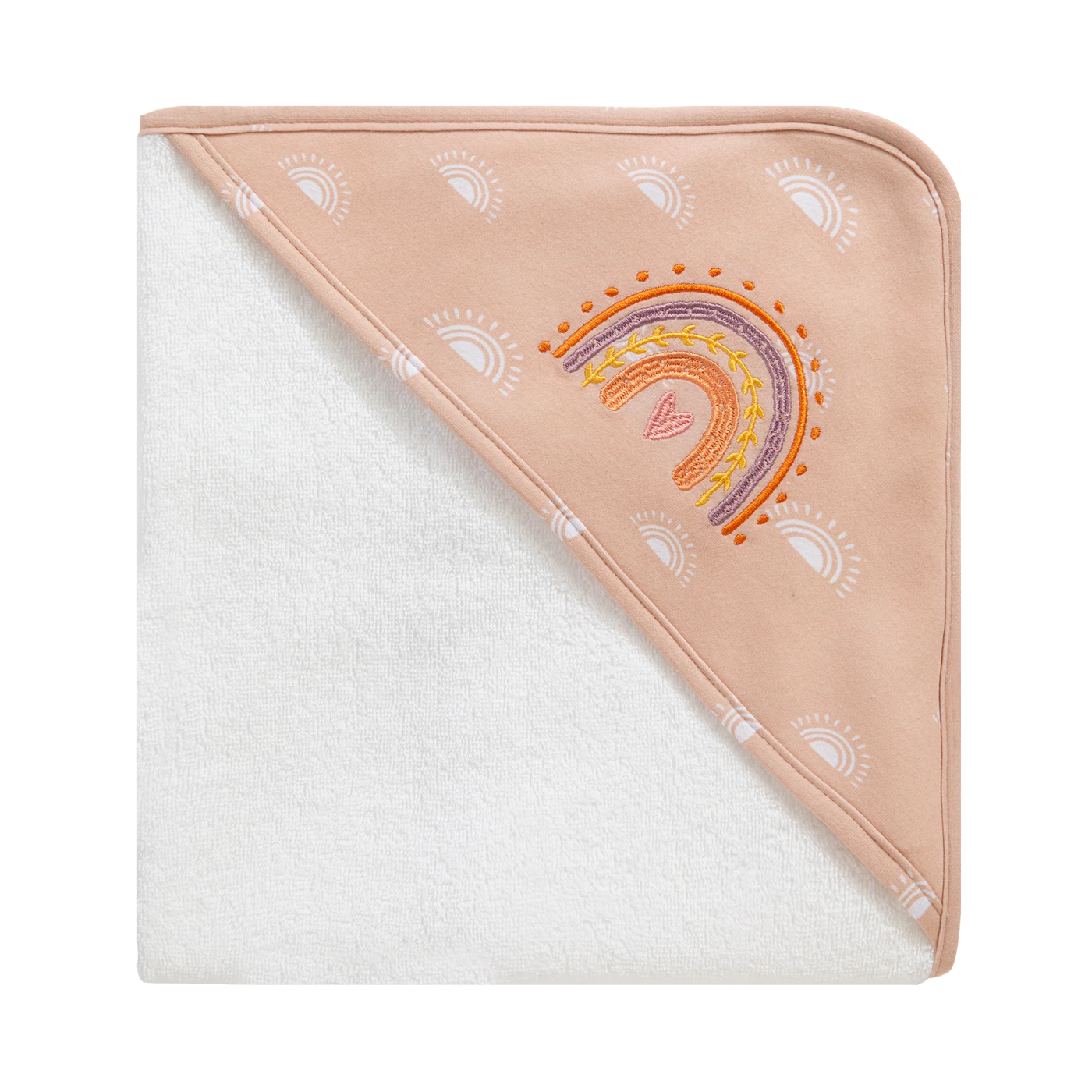 Living Textiles Organic Hooded Towel - Bohemian Bliss