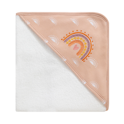 Living Textiles Organic Hooded Towel - Bohemian Bliss