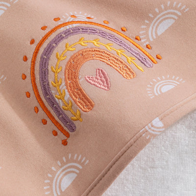 Living Textiles Organic Hooded Towel - Bohemian Bliss