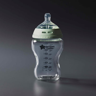 Tommee Tippee Natural Start Slow Flow 150ml Glass Bottle 1 Pack