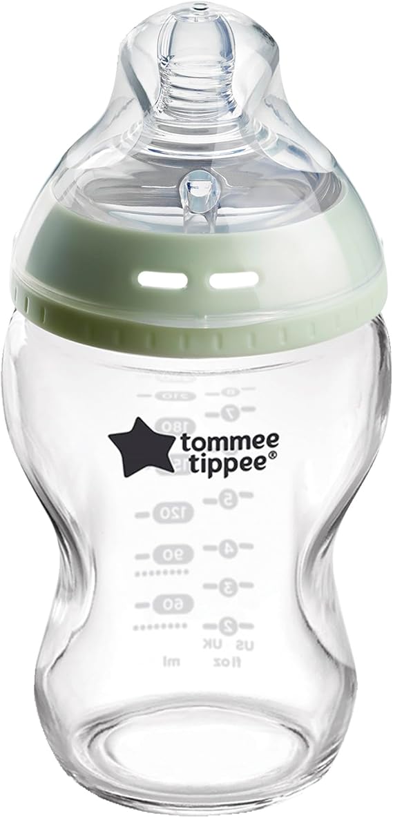 Tommee Tippee Natural Start Slow Flow 150ml Glass Bottle 1 Pack