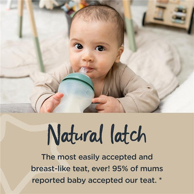 Tommee Tippee Closer to Nature Silicone Bottle 260ml 2 Pack