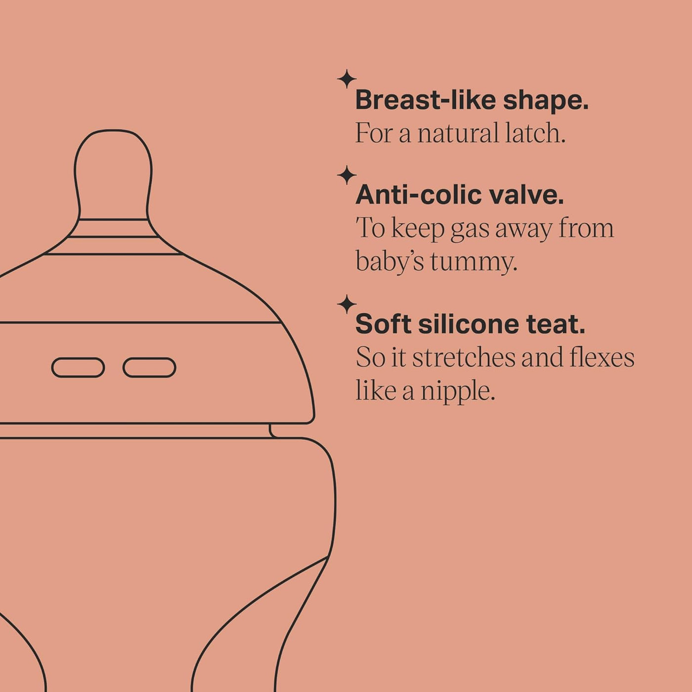 Tommee Tippee Natural Start Baby Bottles 260ml