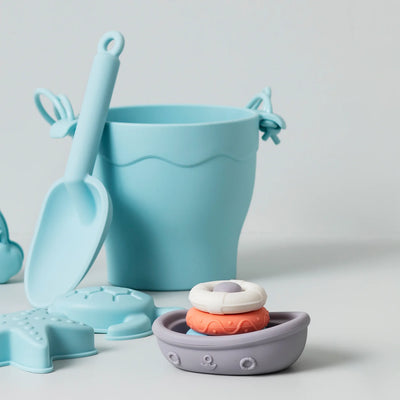 Playground Silicone Stacking Boat with Rings