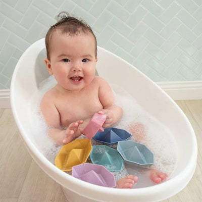 Playground Silicone Origami Bath Boats 6 Pack