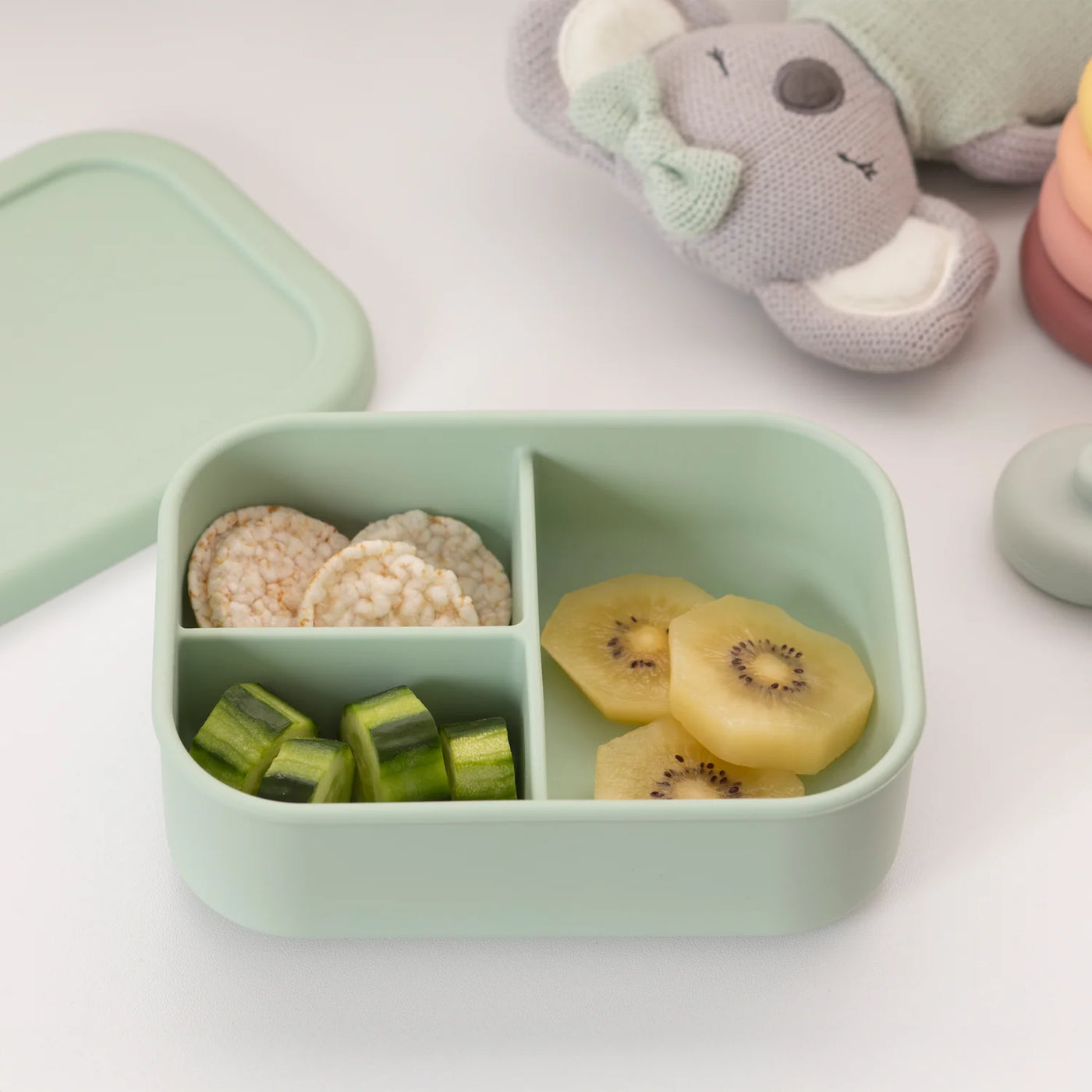 Playground Silicone Lunch Box Medium - Light Sage