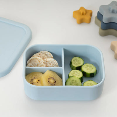 Playground Silicone Lunch Box Medium - Dusty Blue