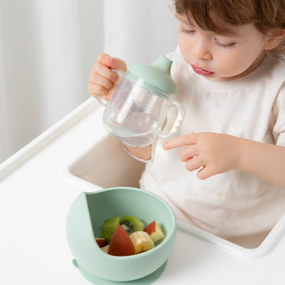 Playground Silicone Bowl - Light Sage