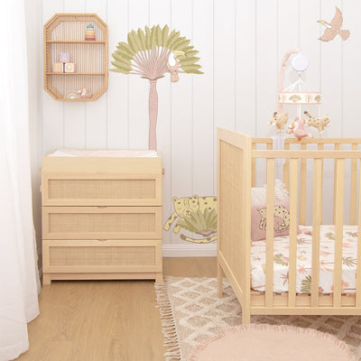 Living Textiles Musical Cot Mobile - Tropical Mia