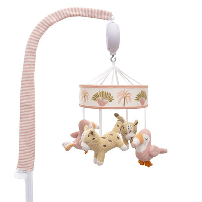 Living Textiles Musical Cot Mobile - Tropical Mia