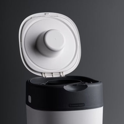 Tommee Tippee Twist & Click Nappy Disposal Unit - Cotton White